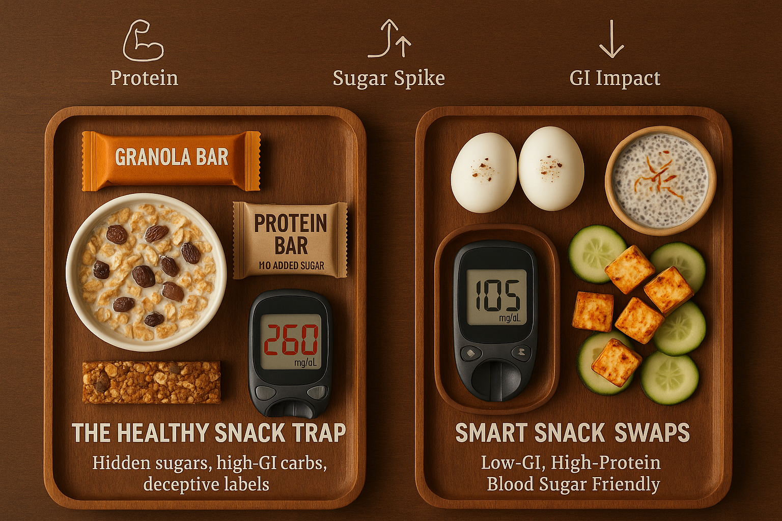 The “Healthy Snack” Trap: Why Muesli, Granola & Protein Bars Spike Blood Sugar
