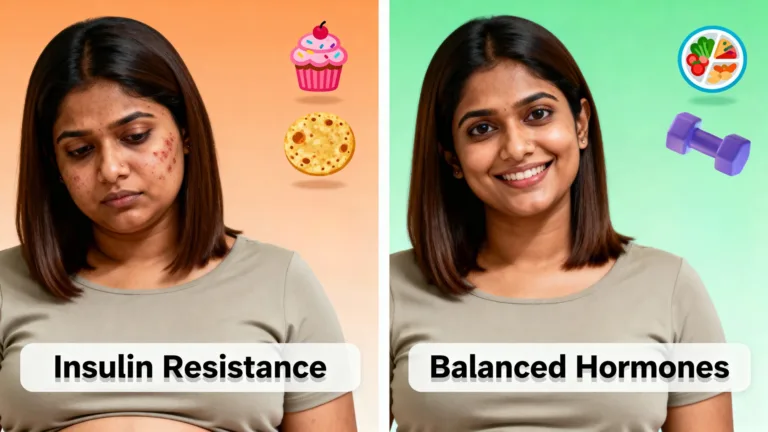 PCOS and Weight Gain: Breaking the Insulin Resistance Cycle for Sustainable Fat Loss